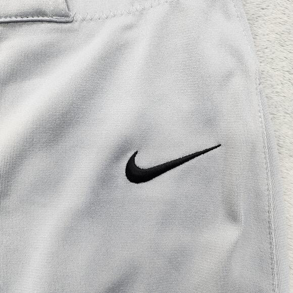 Nike Pants Womens M Gray Vapor Select 2 Softball 3/4 Length Fitted Athletic - Picture 2 of 13